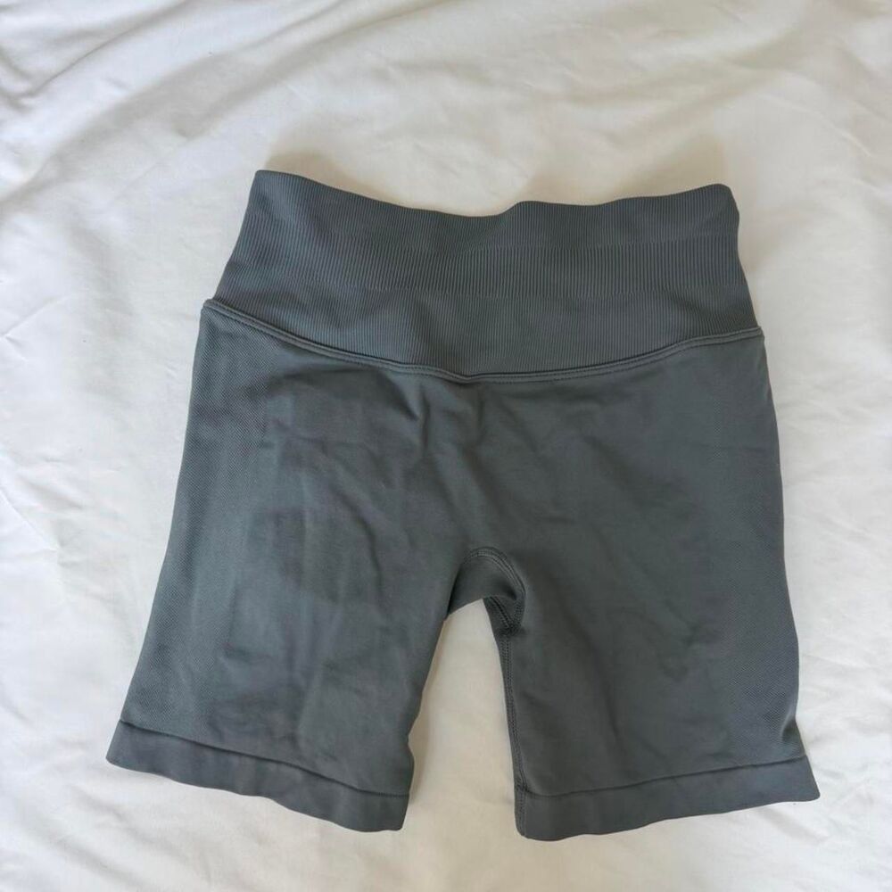 Storm Women's Grey and Green Shorts